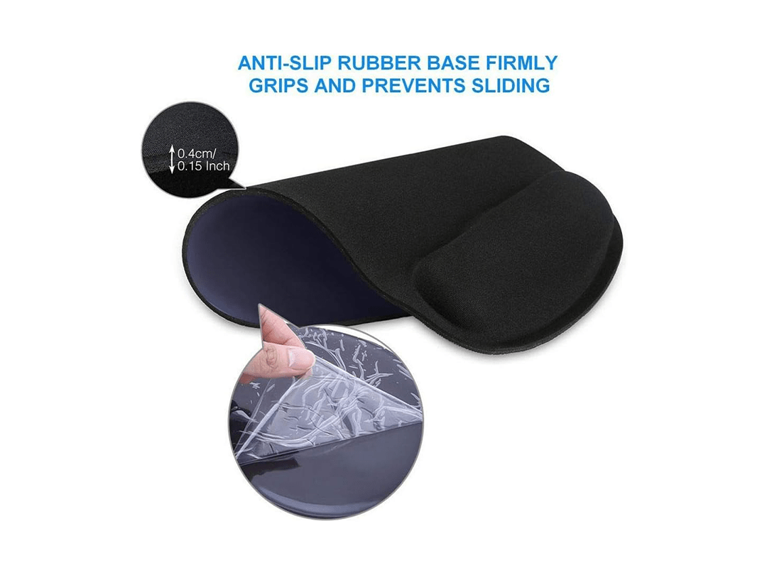 LightX MTX-0018 Mouse Pad With Silicone Gel Wrist Support in Qatar LightX MTX-0018 Mouse Pad With Silicone Gel Wrist Support in Qatar